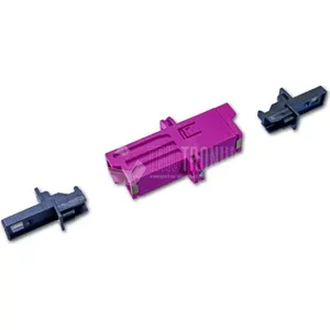 Fiber optic LWL coupling Lightwin LSH E2000 simplex Multimode OM4