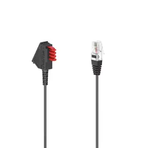 Telephone Cable Hama 00201117 10m Black