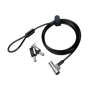 Cable lock LogiLink NBS013 Black Silver 1.8m