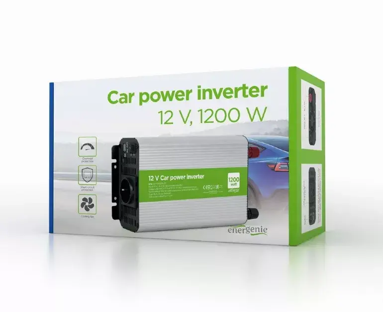 GEMBIRD EG-PWC1200-01 инвертор 1200 Вт Photo 4
