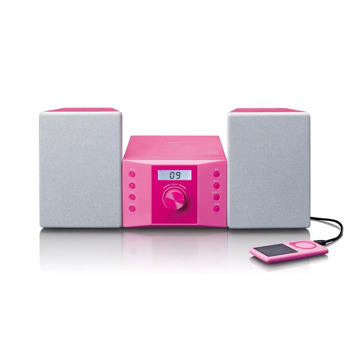 Portatīvā stereo sistēma Lenco MC-013PK Photo 6