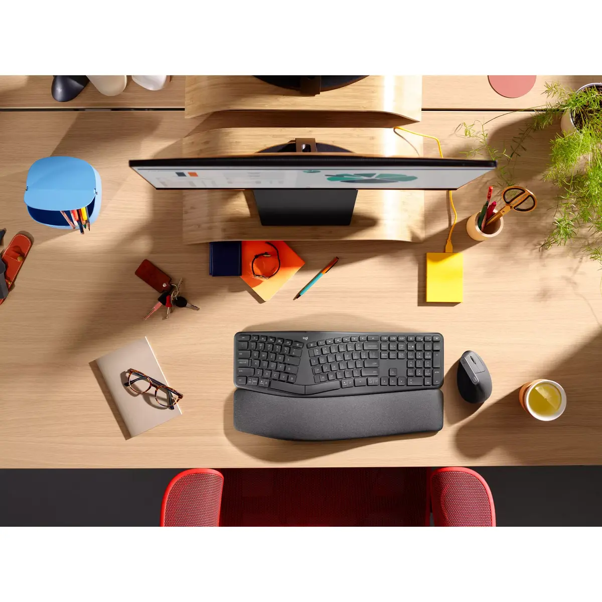 Klaviatūra Logitech ERGO K860 biznesam Photo 12