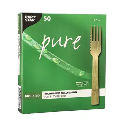 Disposable Fork Papstar 88770 Photo 3