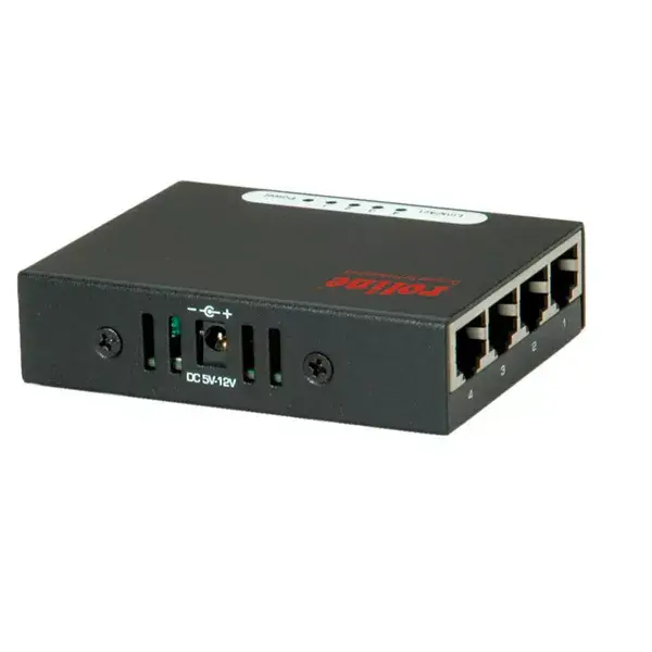 Gigabit Ethernet slēdzis ROLINE Pocket 4 porti Photo 3