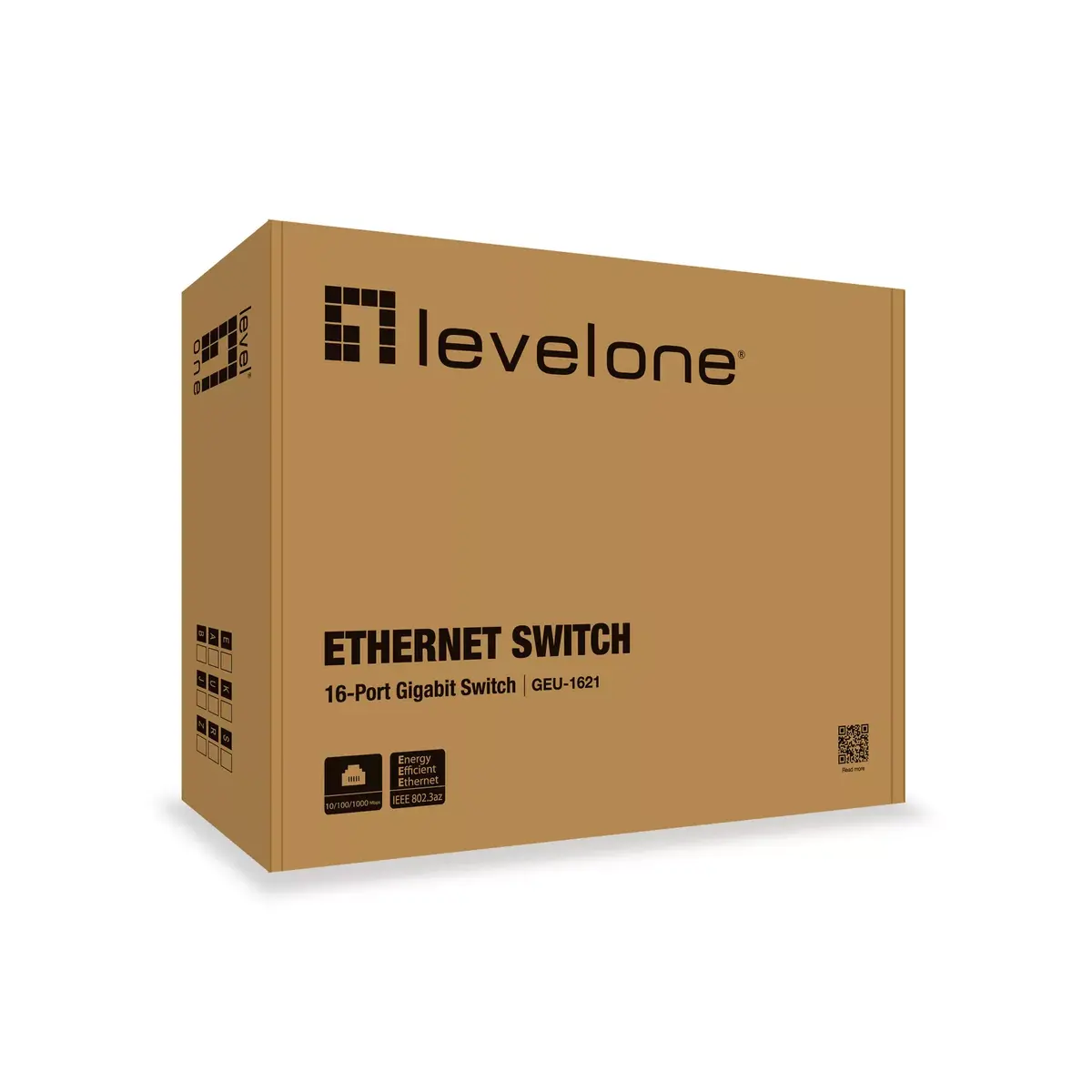 Giga bitu slēdzis LevelOne 16-Port Photo 3
