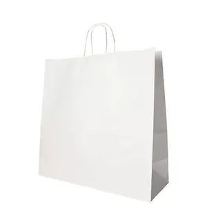 Paper bag Papstar 88415 White Square 25 pcs