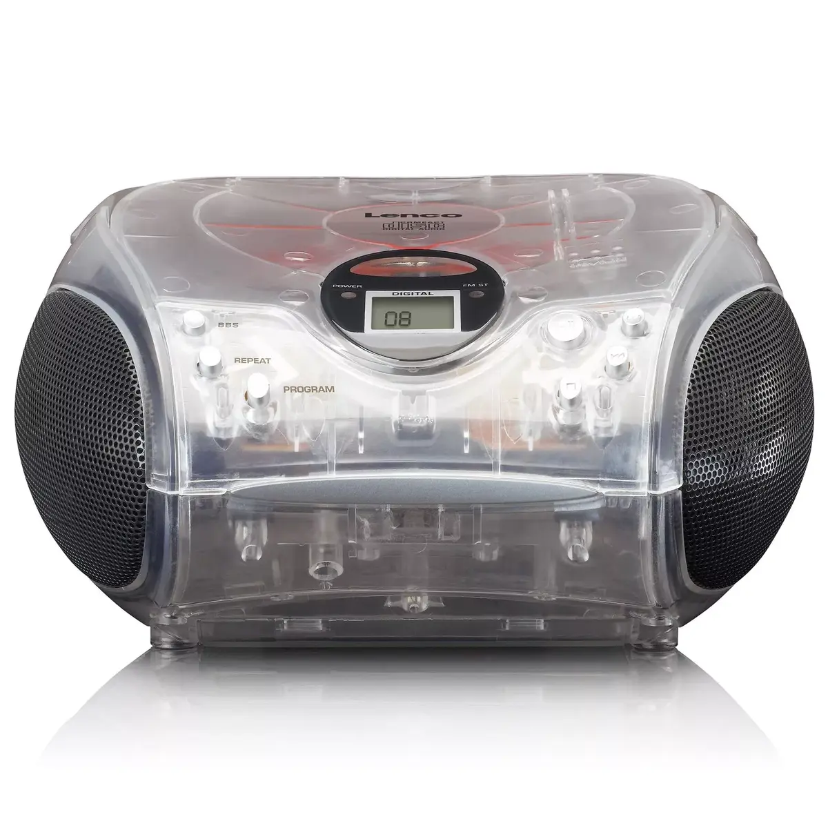 Pārnēsājams radio CD atskaņotājs Lenco SCD-24TR Photo 4