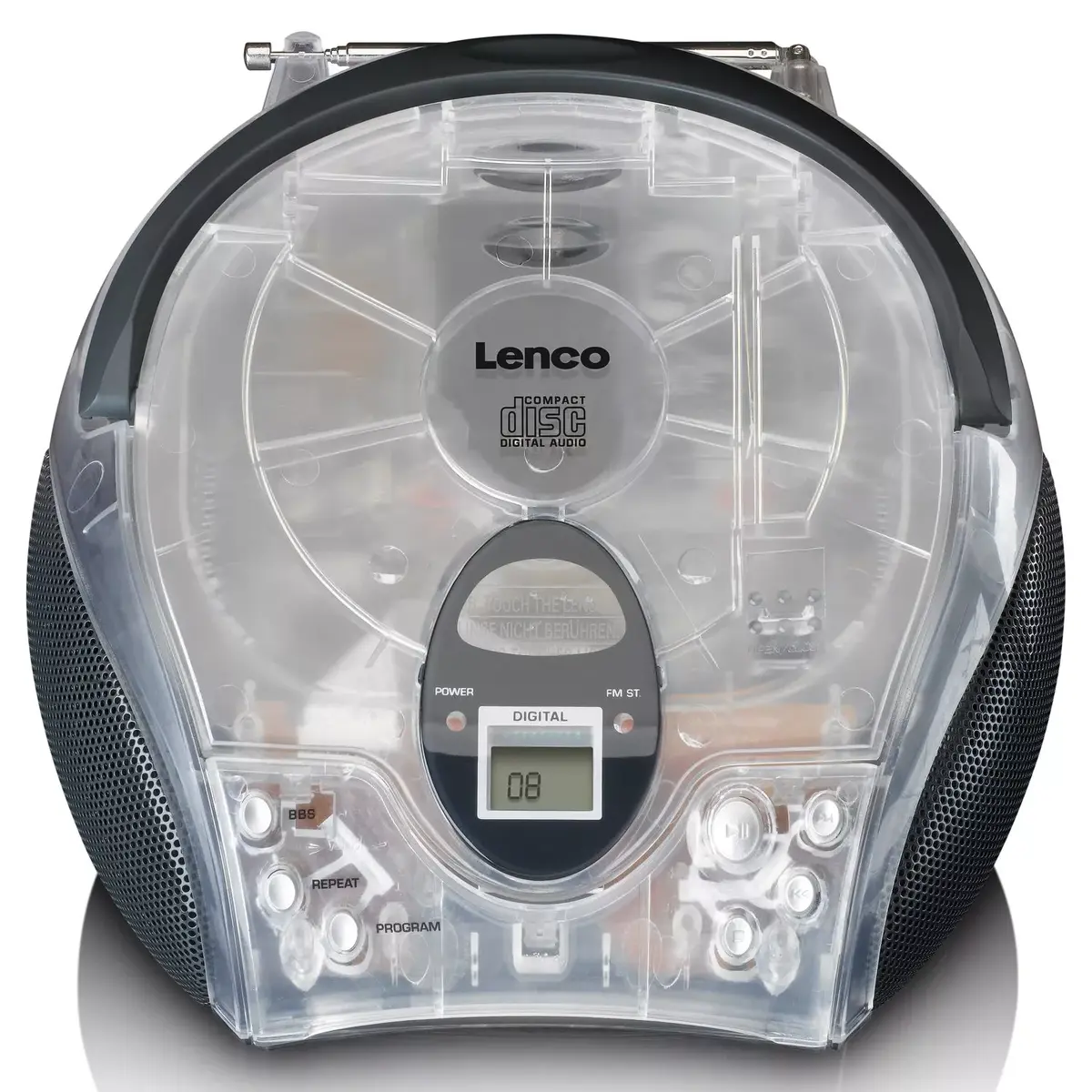 Pārnēsājams radio CD atskaņotājs Lenco SCD-24TR Photo 5