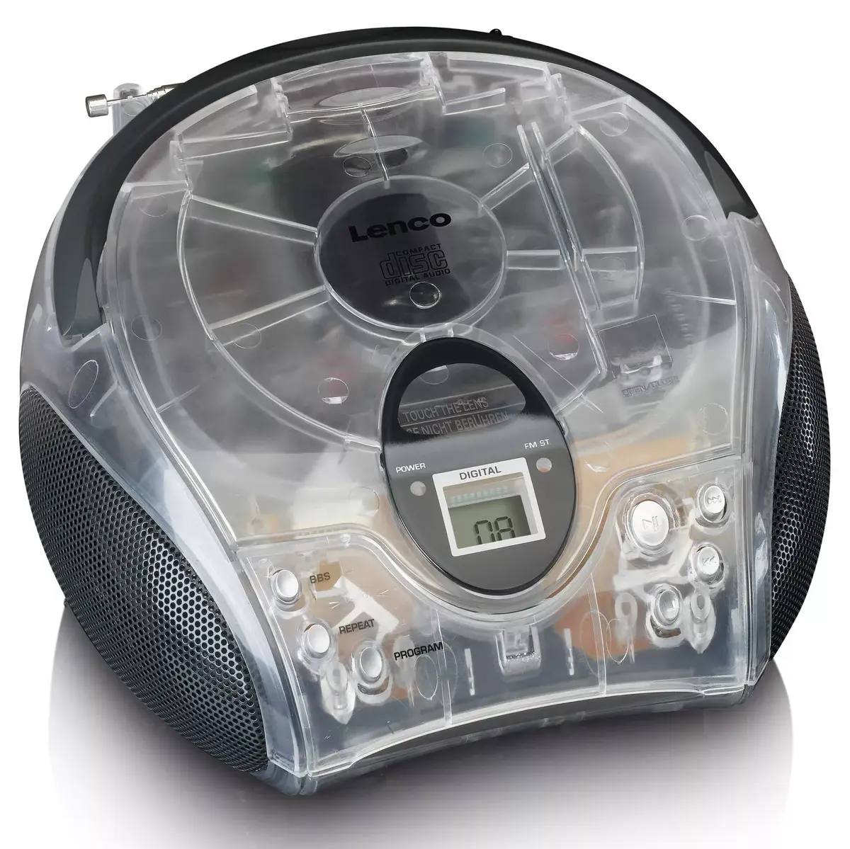 Pārnēsājams radio CD atskaņotājs Lenco SCD-24TR Photo 8