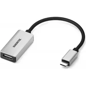 Marmitek 08369 video cable adapter 0.15 m USB Type-C HDMI Black, Silver