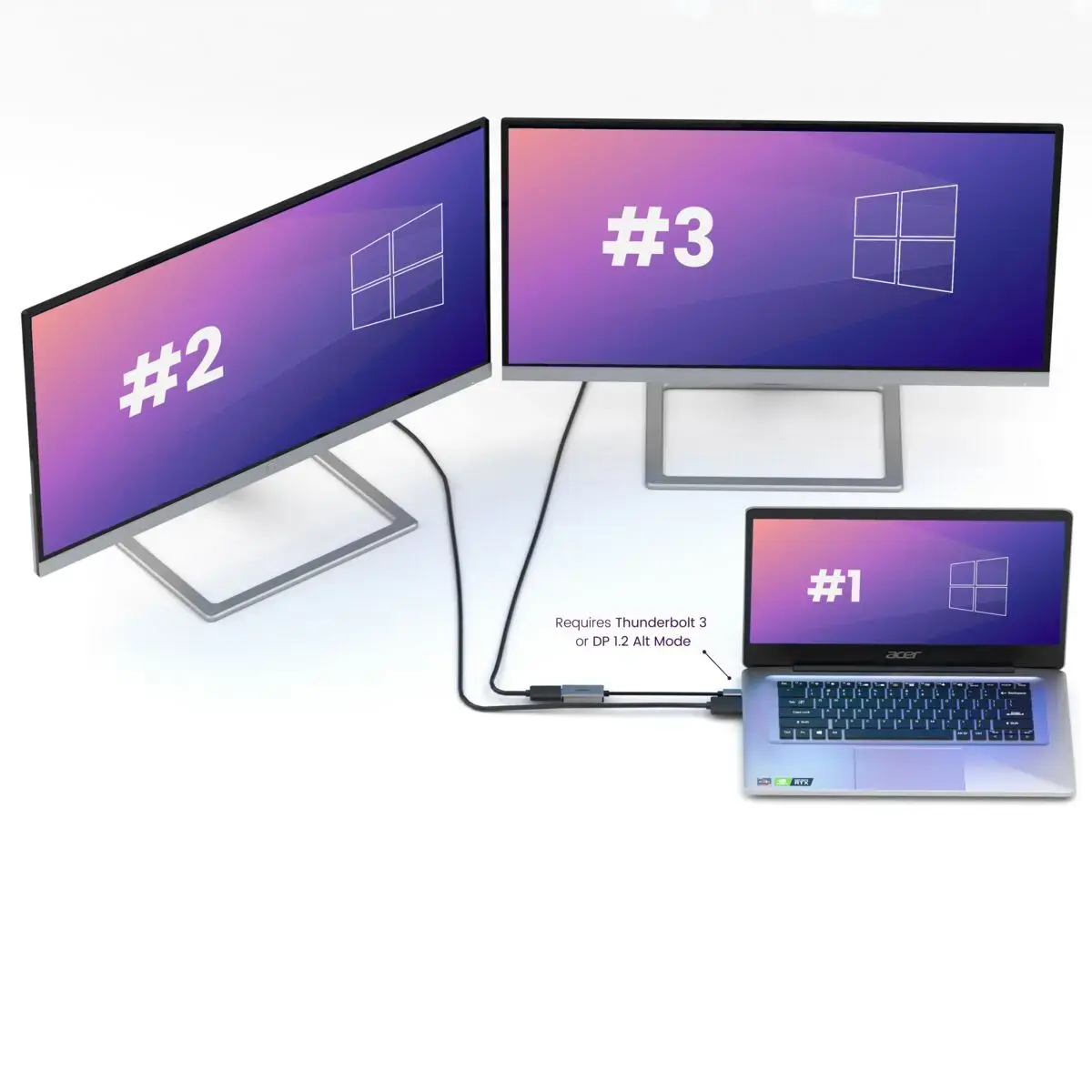 Marmitek Connect USB C uz HDMI adapteris Photo 5