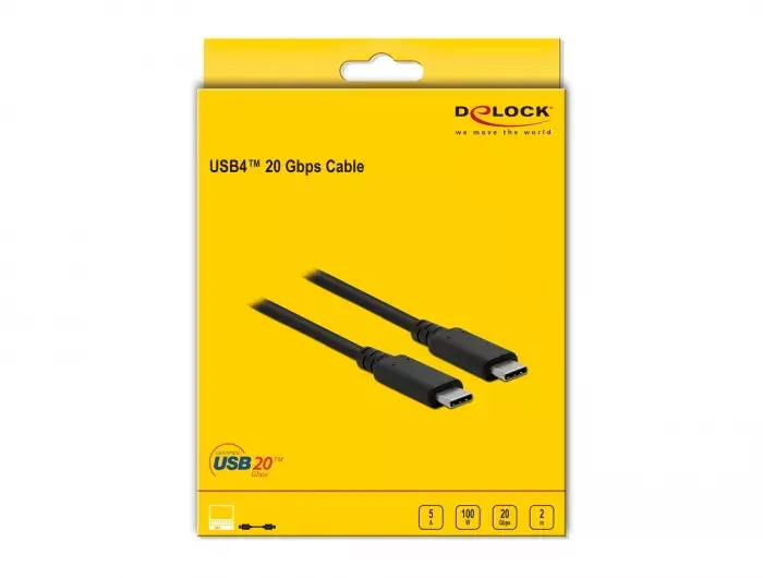 USB кабель DeLOCK USB4 20 Gbps Photo 3
