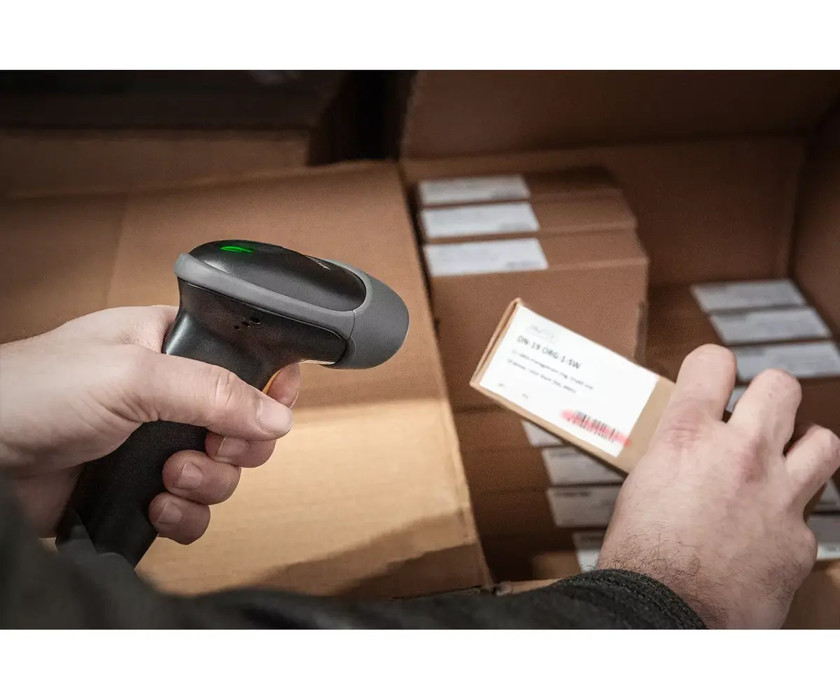 Handheld Barcode Reader Digitus 1D Barcode Hand Scanner Photo 2