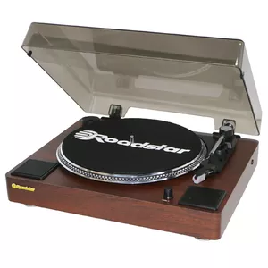 Roadstar TT-260SPK audio turntable Direct drive audio turntable Wood Automatic