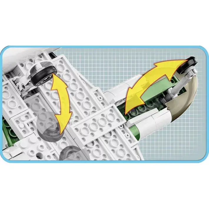 Building set COBI Messerschmitt Me262 A-1a Photo 5