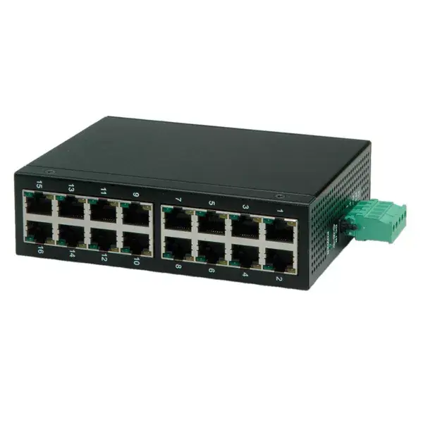 Industrial Switch ROLINE 16x RJ-45 Photo 4