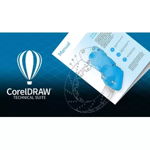 Corel CorelDRAW Technical Suite Grafiskais redaktors 1 gads(i)