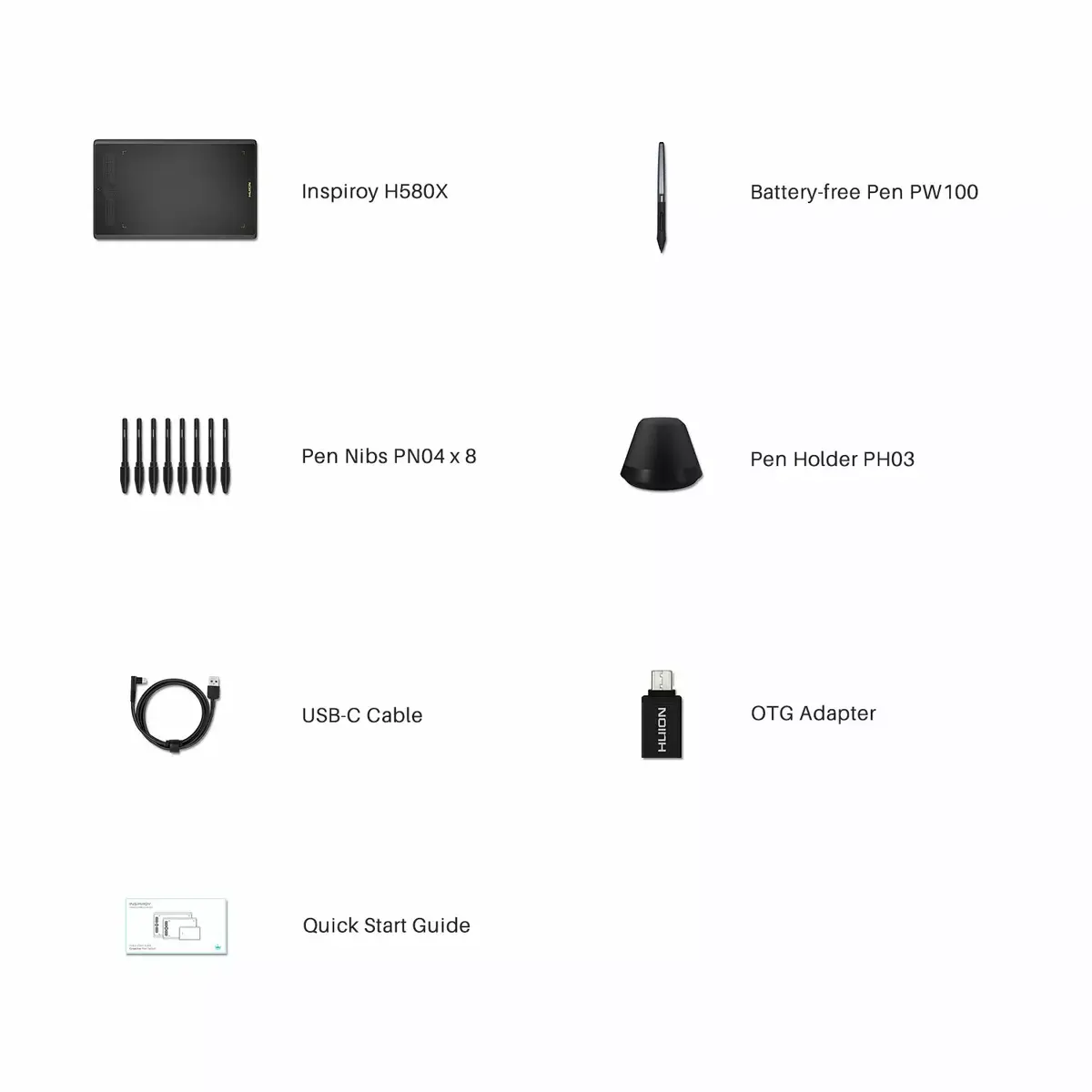 HUION Inspiroy H580X graphics tablet Photo 11