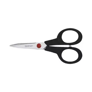Scissors ZWILLING TWIN L Universal Straight Cut Black Stainless Steel, 110 mm, 5.5 cm blade