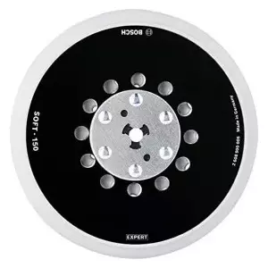 Подошва для шлифовки Bosch 150 мм мягкая с отверстиями, резьба M8 5/16"