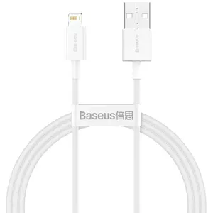 Baseus CALYS-A02 дата-кабель мобильных телефонов Белый 1 m USB A Lightning