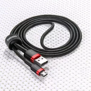 USB Cable Baseus Cafule USB 2.0 3m USB A Micro-USB A Black