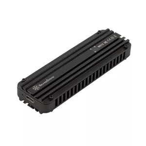 SSD enclosure Silverstone MS12 Black M.2