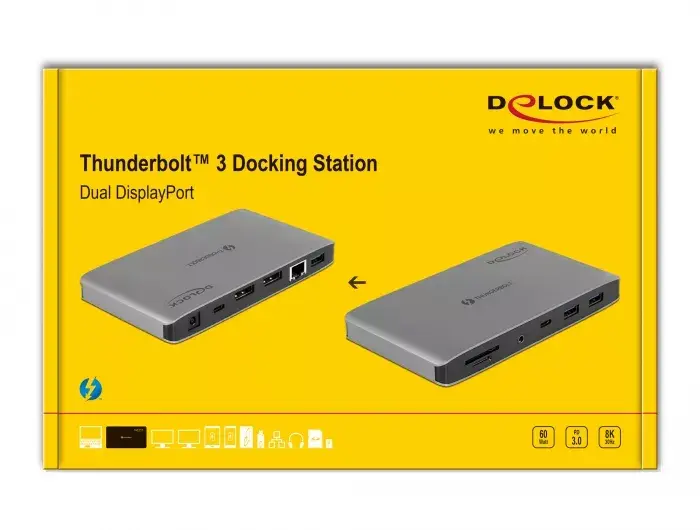 Doku stacija DeLOCK Thunderbolt 3 8K Photo 6