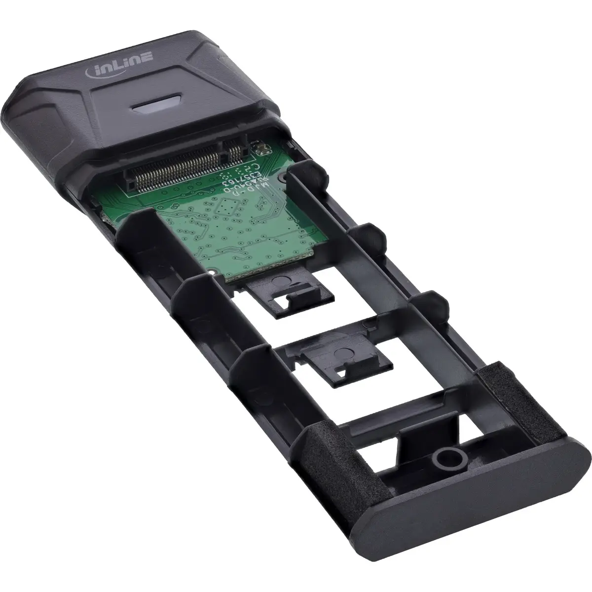 InLine USB3.2 Gen.2 USB-C to M.2 SSD Enclosure Photo 3