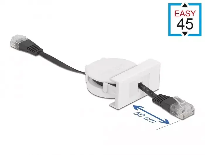 Network Retractable Cable DeLOCK Easy 45 Module Photo 2