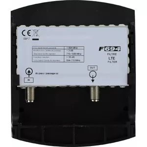 Maksimālais LTE 700 Filtrs CH48 / 694