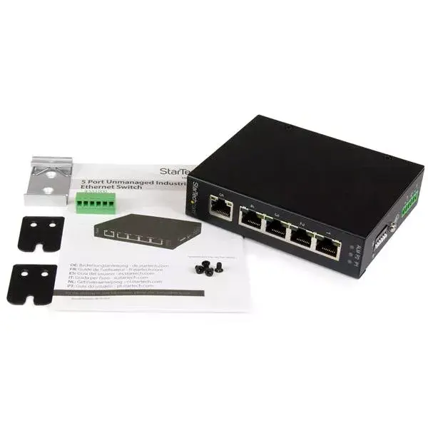 Неуправляемый коммутатор StarTech.com 5 Портов Промышленный Gigabit Ethernet Photo 4