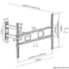 Televizora sienas stiprinājums Equip 37"-70" Photo 8