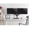 Divu monitoru galda stiprinājums Equip 17"-32" Photo 6