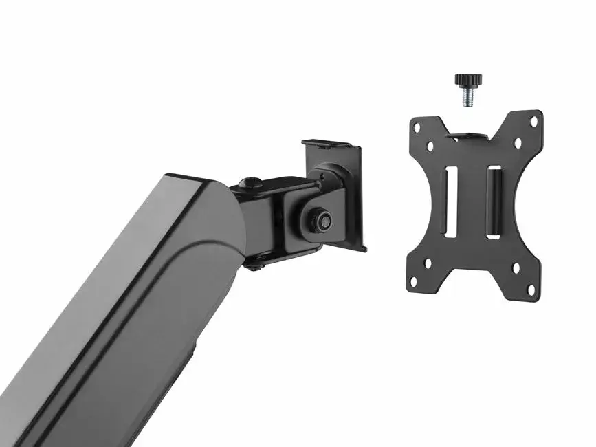 Triple Monitor Desk Mount Bracket Equip 17"-27" Photo 2