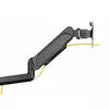 Triple Monitor Desk Mount Bracket Equip 17"-27" Photo 3