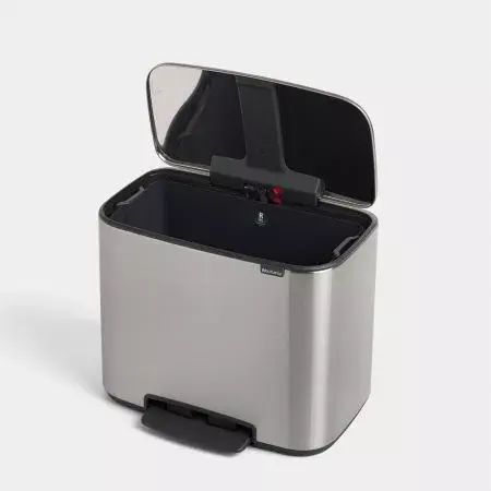 Brabantia 121487 Rectangular Pedal Waste Bin Photo 6