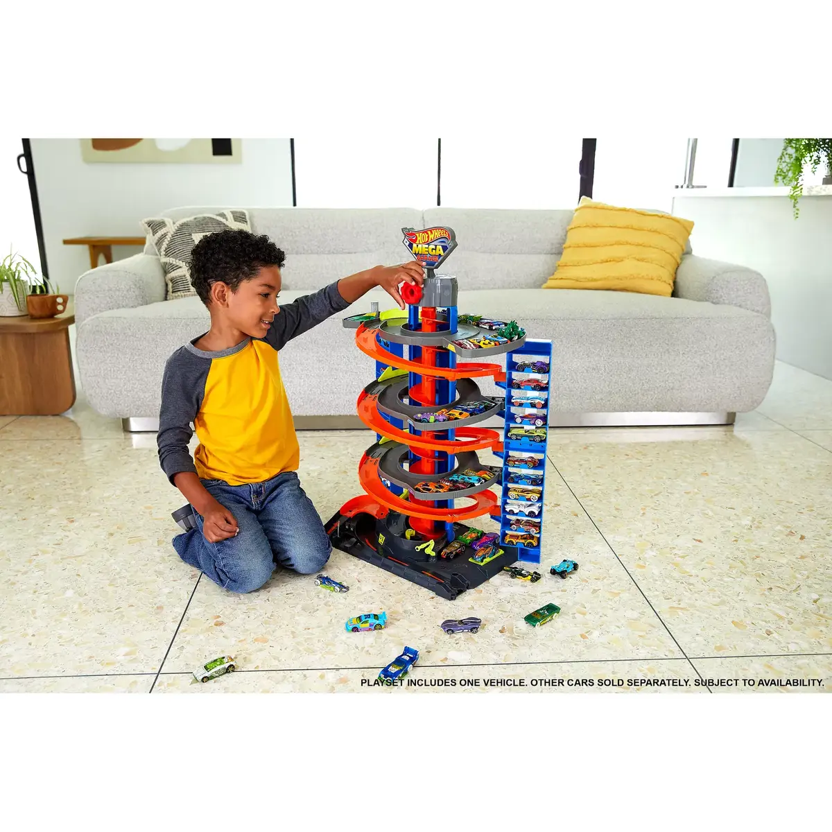 Vehicle & track set Hot Wheels City 50 New Mega Garage - 16N Photo 4