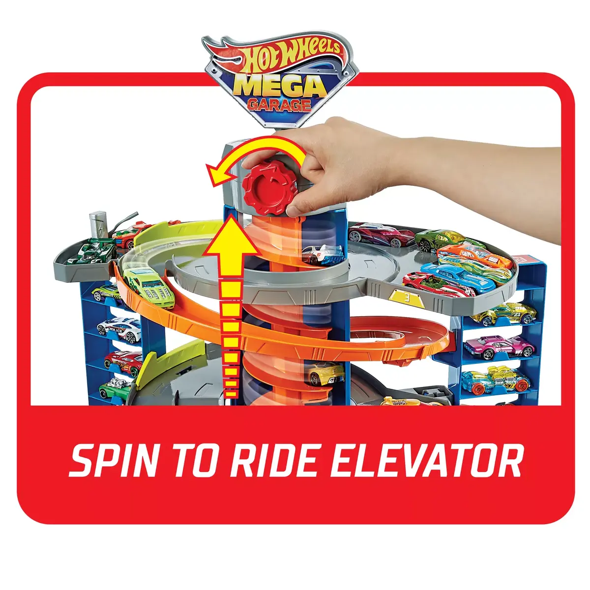 Vehicle & track set Hot Wheels City 50 New Mega Garage - 16N Photo 8