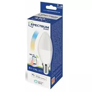 LED spuldze Spectrum WOJ14413 E14 5W ar regulējamu krāsu temperatūru 2700K–6900K