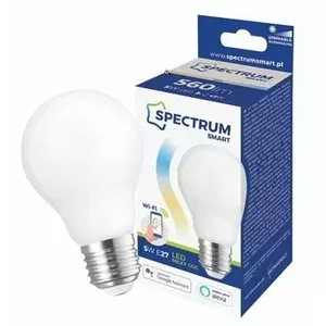LED spuldze Spectrum E27 Wi‑Fi 2.4 GHz, 5 W, 560 lm