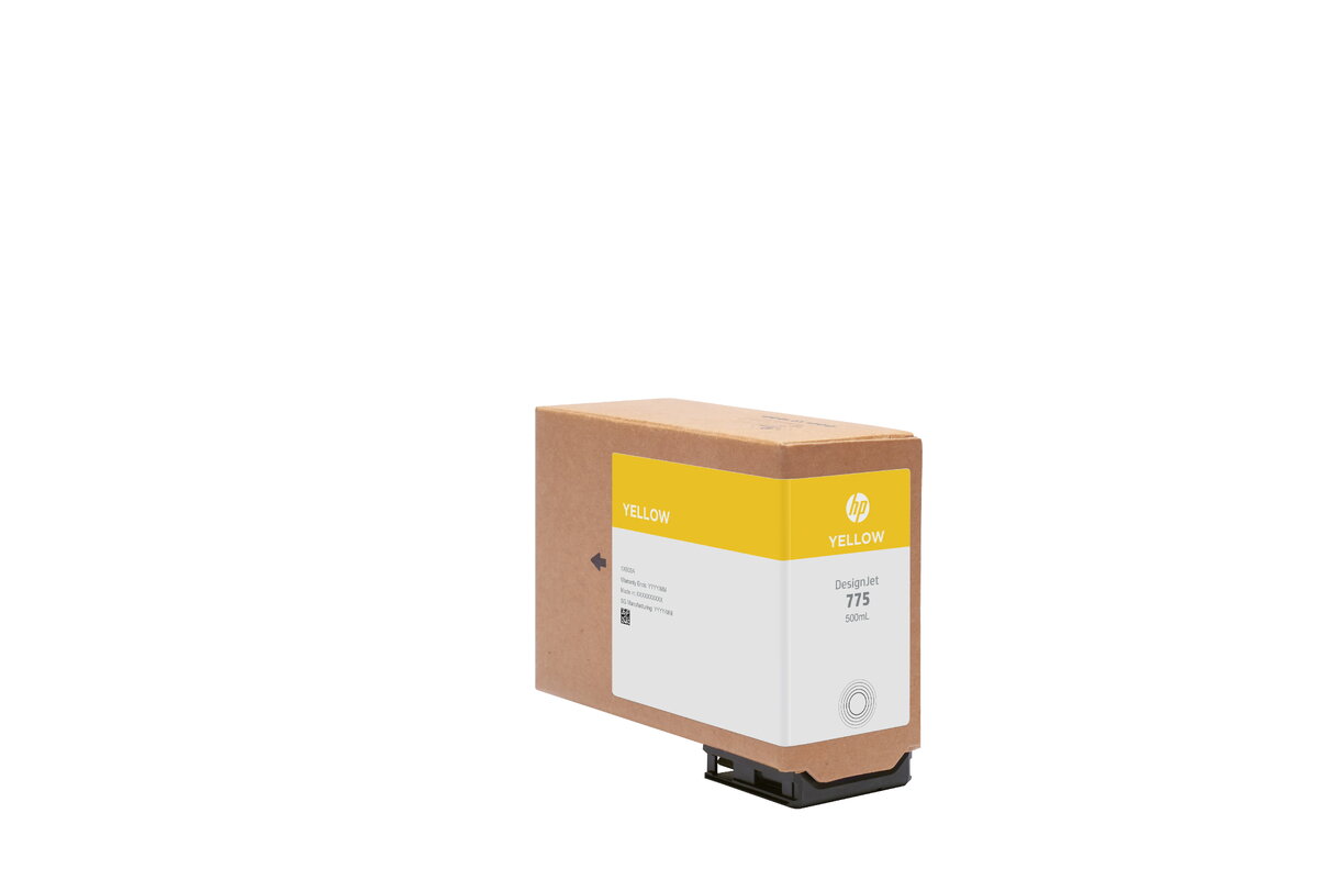 HP 775 dzeltena tintes kasetne DesignJet
