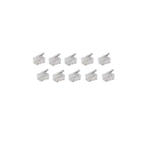 Соединитель провода RJ-10 ShiverPeaks BS72039-10 белый