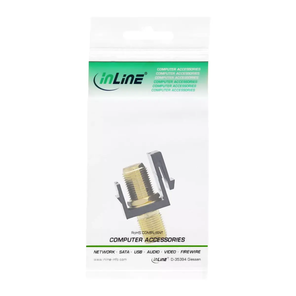 InLine Keystone uzstādīšanas adapteris 76202I Photo 3