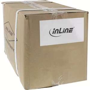 Power Cable InLine 25pcs Bulk-Pack CEE7/7 Angled 3pin IEC C13 3m