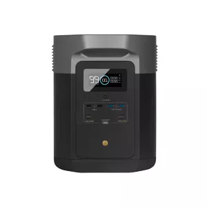 Portable power station EcoFlow DELTA Max — 2016 Wh (40000 mAh), 2400 W, 6 AC outlets, 21.5 kg