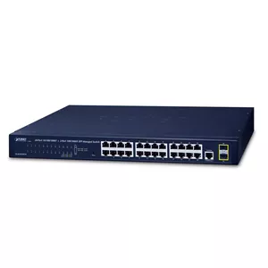 Managed L2 Gigabit Ethernet Switch PLANET GS-4210-24T2S