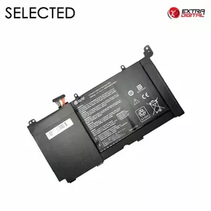 Аккумулятор для ноутбука extra digital A42-S551 4400mAh NB431304 для совместимых ASUS S551