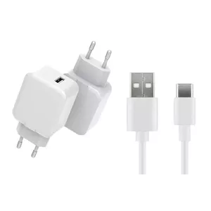 Mobile device charger CoreParts MBXUSB-AC0012 — Indoor AC USB 2.0, 12 W, 3 m cable, White