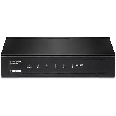 Неуправляемый сетевой коммутатор Trendnet TEG-S51SFP Photo 2